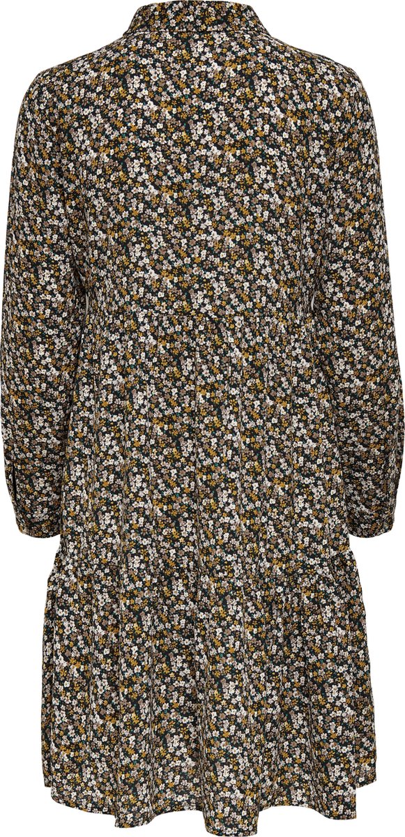 JdY - Maat 34 - JDYPIPER L/S AOP SHIRT DRESS WVN NOOS Dames Jurk