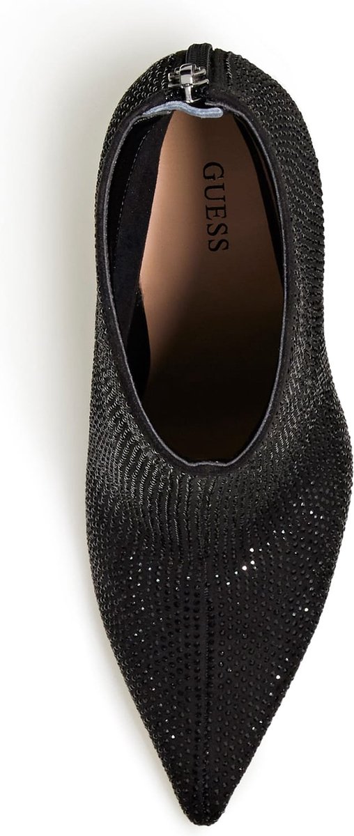 Guess - Maat 40 - Selmay Dames Enkellaars/Hak - Zwart
