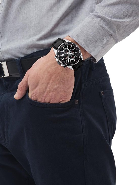 Broeken, Accessoires, Polshorloge, Man, Persoon