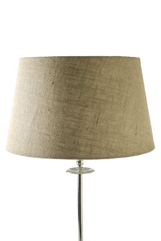 Koopjeshoek - Riviera Maison Classic Lamp shade - Lampenkap - Bruin - 35 x 45 cm - Linnen
