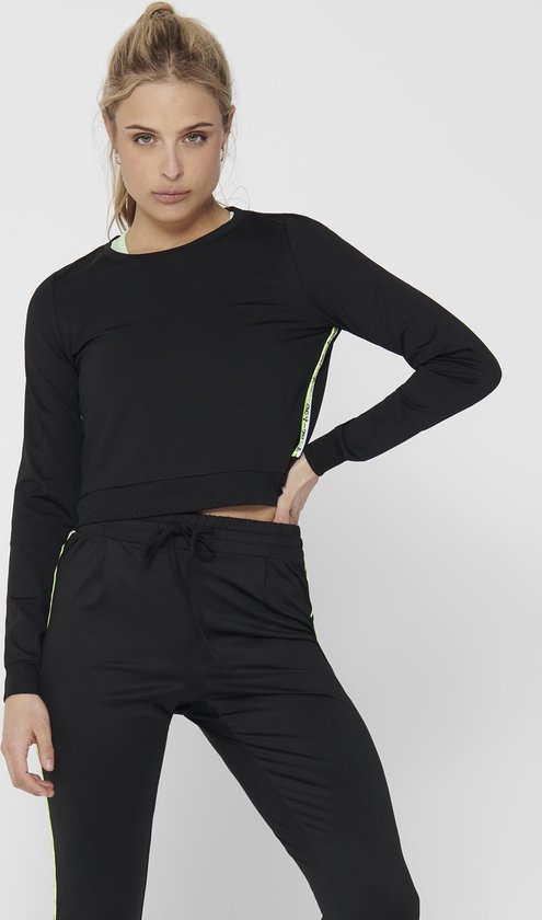 Only Play Ador Short Sweatshirt - Zwart - Maat L