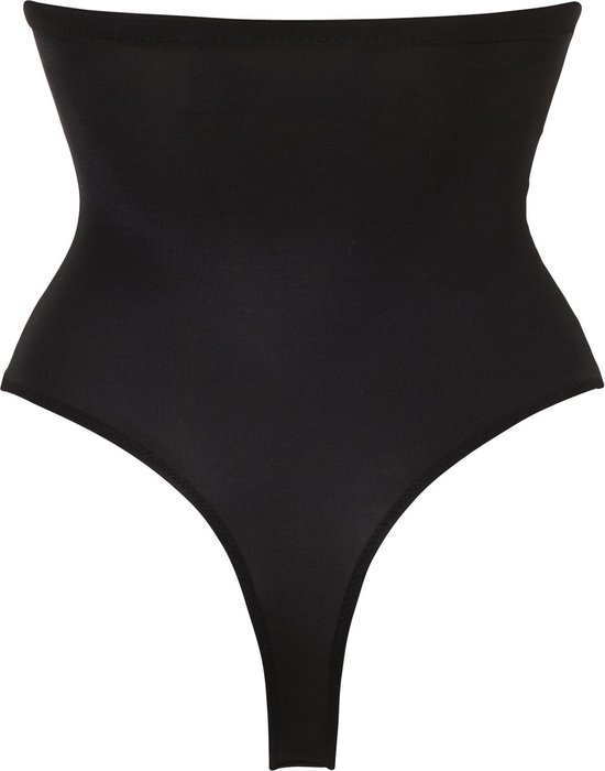 MAGIC Bodyfashion - S - Hi Waist Thong - Zwart
