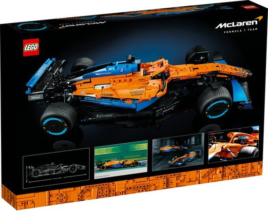 LEGO Technic McLaren Formule 1 2022 Racewagen Set voor Volwassenen - 42141