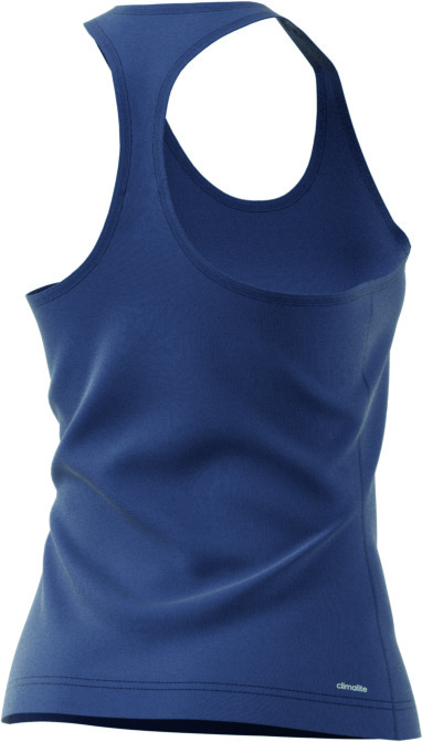 Adidas tank top dames blauw maat L