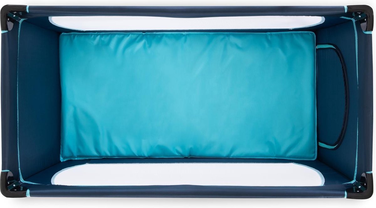 Hauck Dream N Play Plus Campingbedje 120x60cm - Navy/Aqua