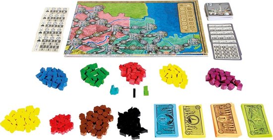 999 Games - Hoogspanning - logistiek en commercieel Bordspel - ook voor 2 spelers