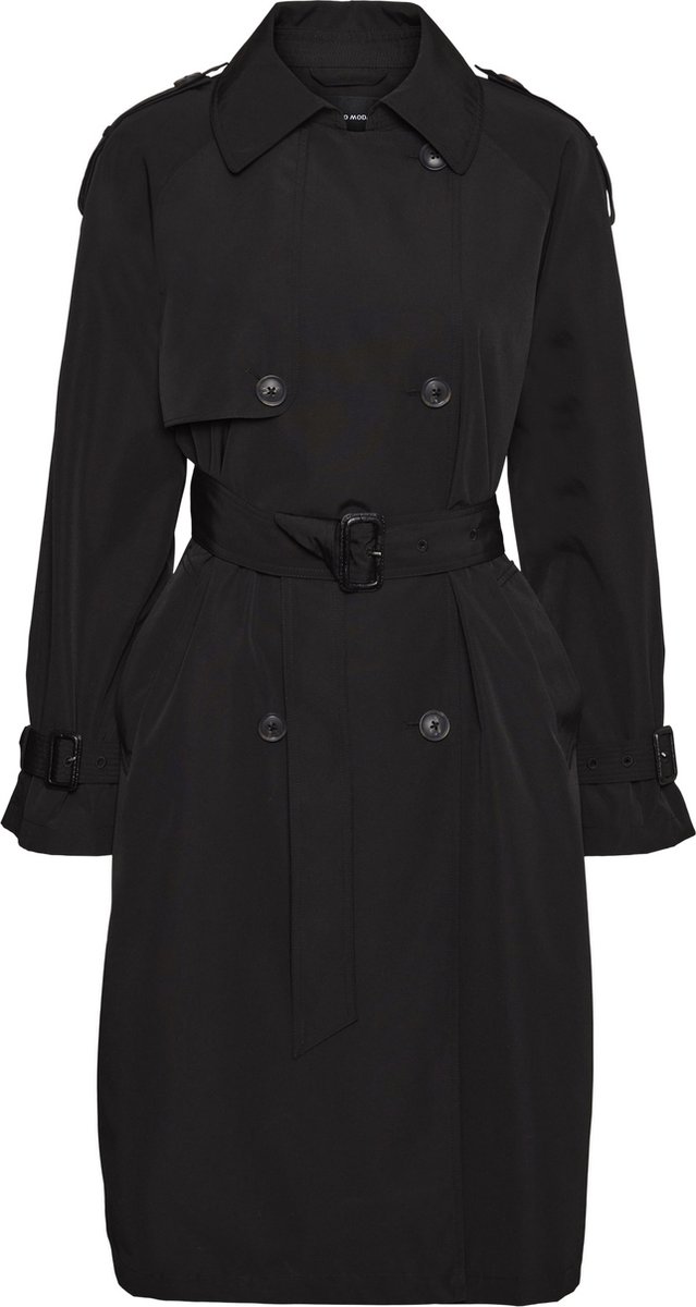 Vero Moda - Maat M - VMRAMONNA LONG TRENCHCOAT Dames Jas