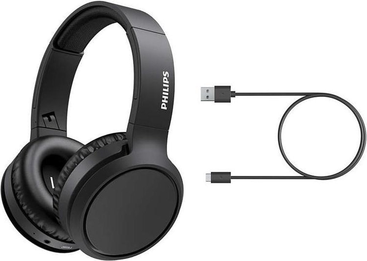 Philips TAH5205 - Bluetooth Over-ear Koptelefoon - Zwart