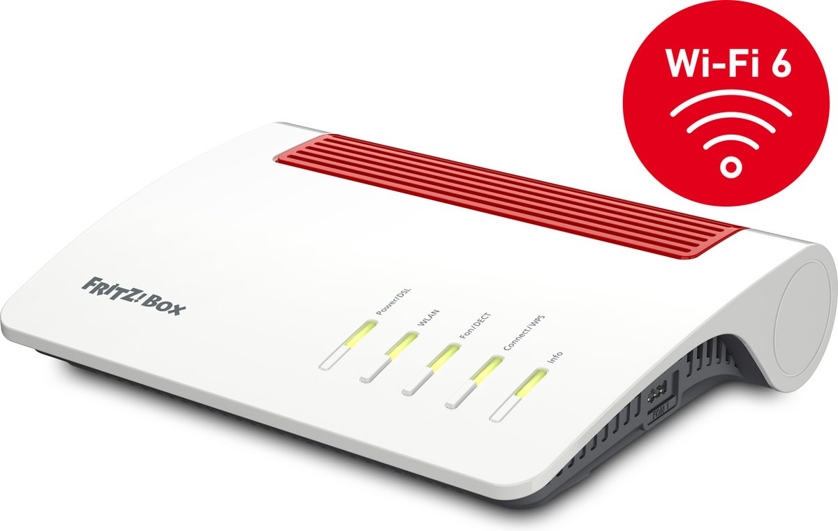 AVM FRITZ!Box 7590 AX - Draadloze Router - Dual-band - Wit