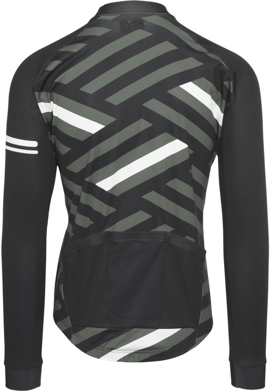 AGU Maat M  Amaze Fietsshirt Lange Mouwen Essential Heren - Grijze