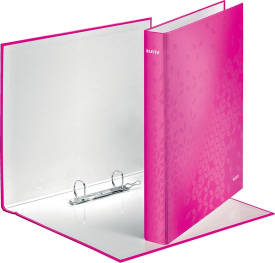 binders, ring binder, pink binder, three-ring, presentation binder