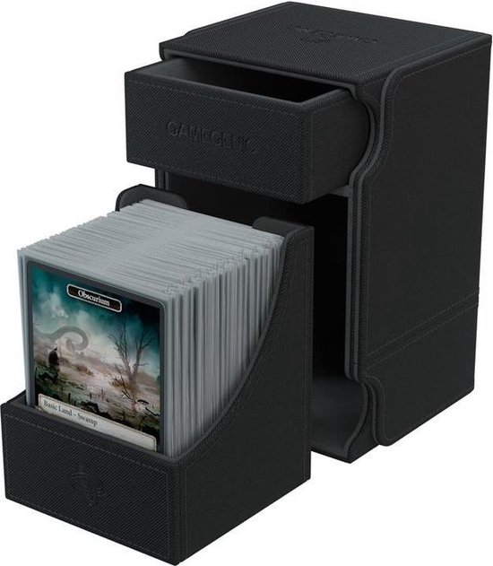 Gamegenic Deckbox Watchtower 100+ - Black DECKBOX