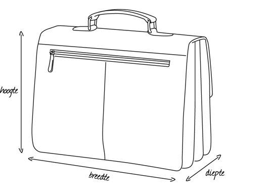 DSTRCT Limited Laptoptas - 14 inch - Cognac