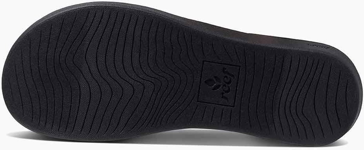 Reef - Maat 36 - Ortho Woven Dames Slippers - Black/White