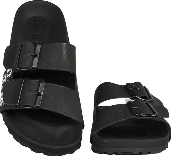 Versace Jeans - Maat 37 - Linea Fondo Sandy Dis. 57 Dames Slippers - Zwart