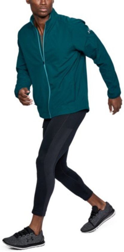 Under Armour Storm Out&amp;Back Sweat Jacket Sportjas - Heren - Maat S - Tourmaline Teal