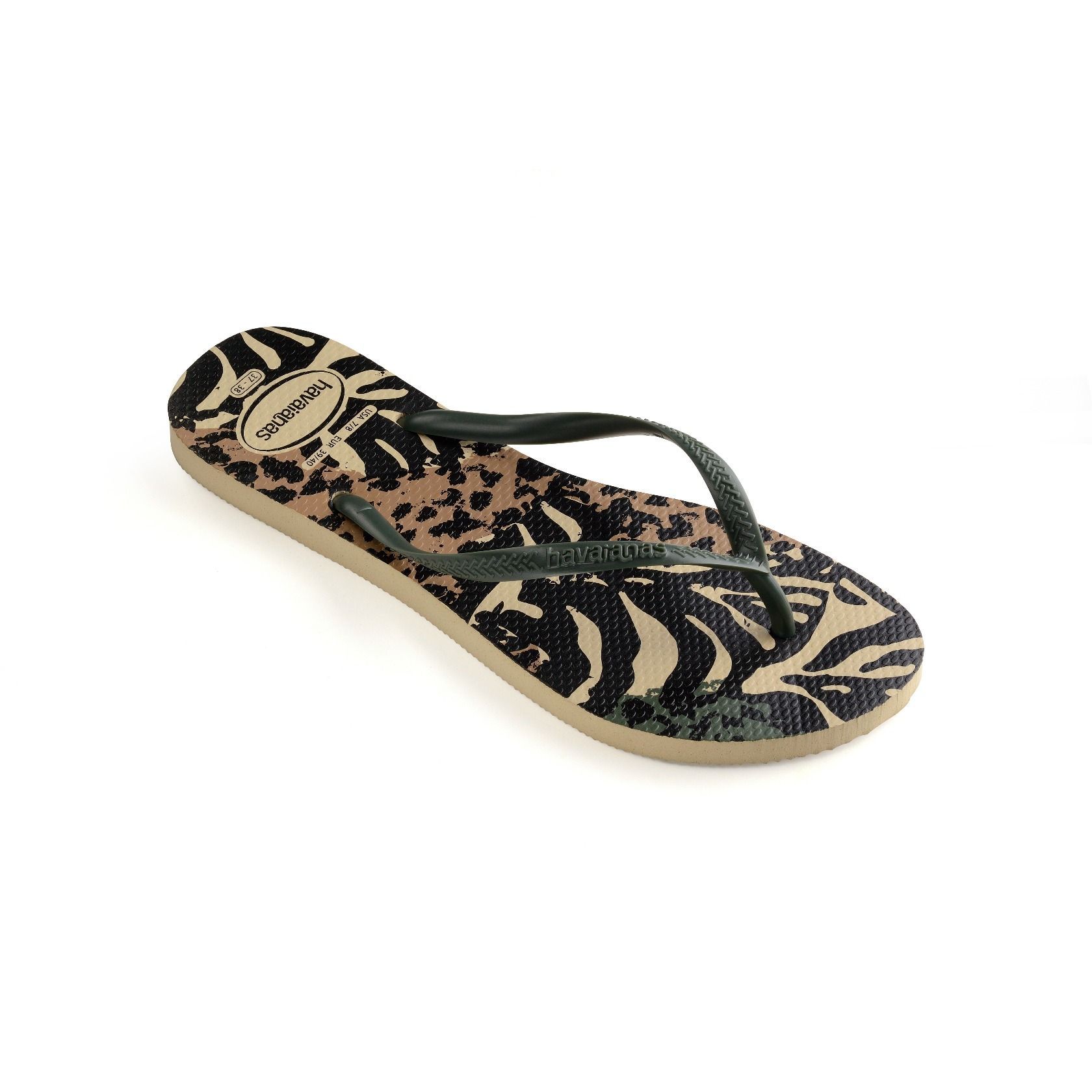 Havaianas - maat 37/38 -  Slim Animals - Groen