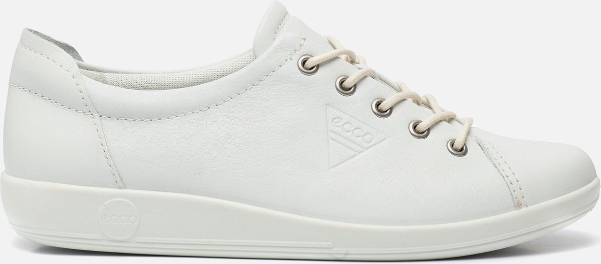slip-on, white, leather, sneaker, ecco
