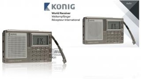 Konig HAV-PR31 FM-wereldontvanger