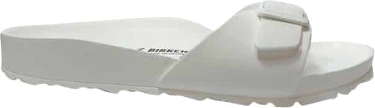 Birkenstock - maat 41- Madrid Dames Slippers Small fit - White