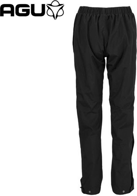 AGU Maat XS Section Regenbroek Essential Vrouwen - Zwart  - Waterdicht & Ademend