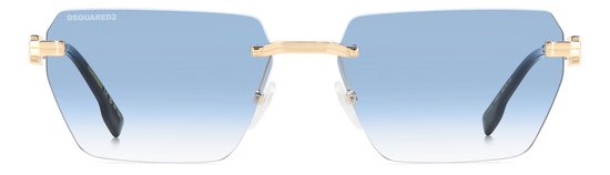 Dsquared2 D2 0102/S Ovaal Metaal Heren Zonnebril