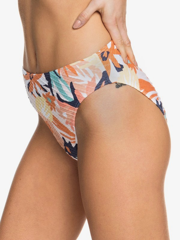 Roxy - XS - Swim The Sea - Hoog uitgesneden Bikinibroekje
