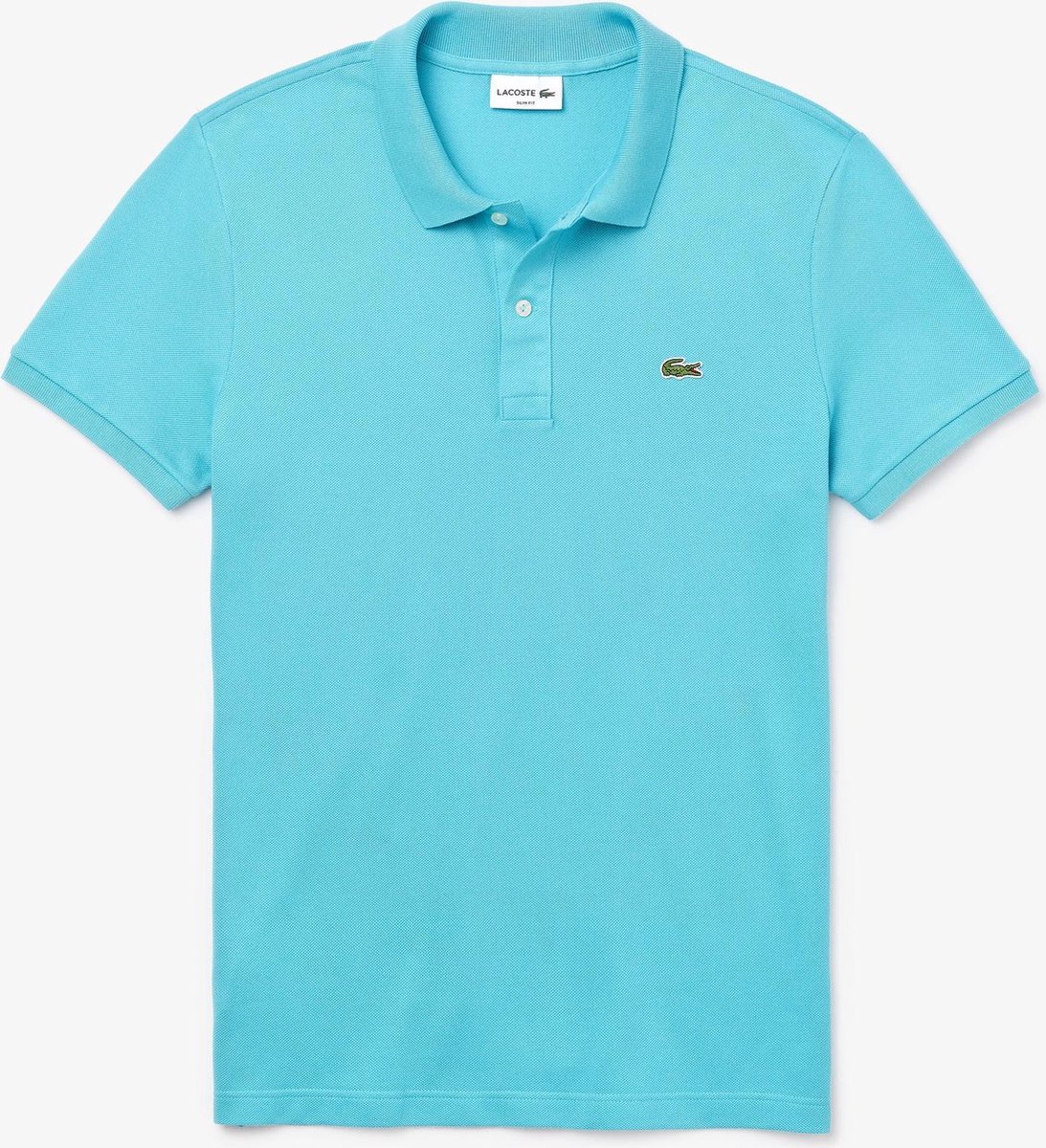polo shirt, polo, short sleeve, turquoise, cotton knit