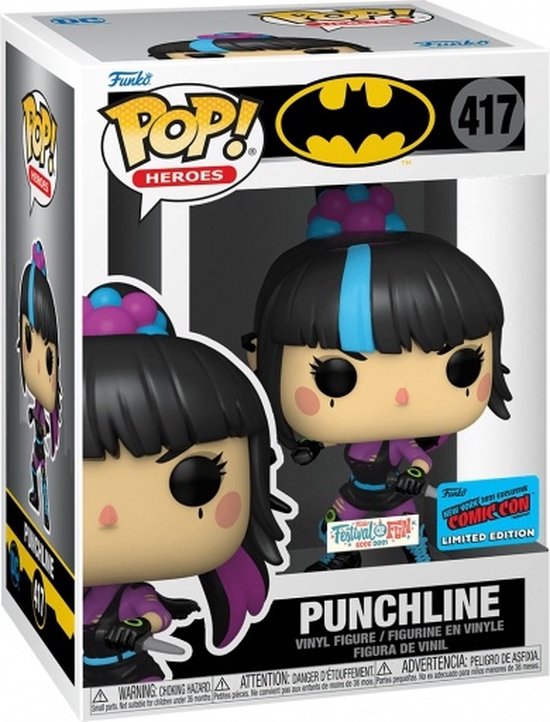 DGMoutlet-nl-Funko-Pops-Opruiming-DC-ComicsCBaqefcYZEUOh Funko Pop #417 Funko Pop! Heroes Batman - Punchline Limited Edition