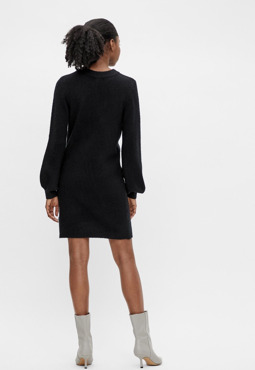 OBJECT - Maat L - OBJEVE NONSIA L/S KNIT DRESS Dames Jurk