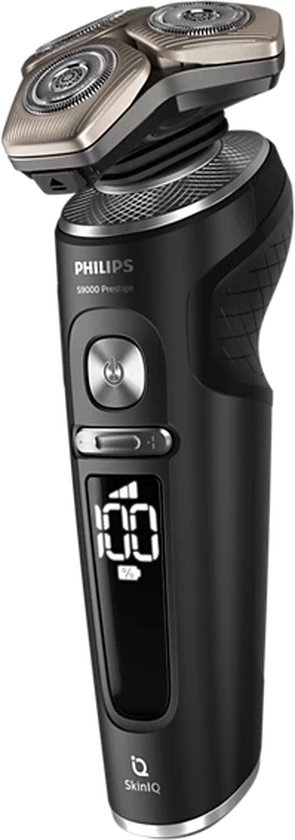DGMoutlet-nl-Philips-Shaver-S9000-Prestige-SP9860-13-Scheerapparaat-Donkergrijs-aanbieding-korting-sale-1 Elektrisch apparaat, Microfoon, Fles, Shaker