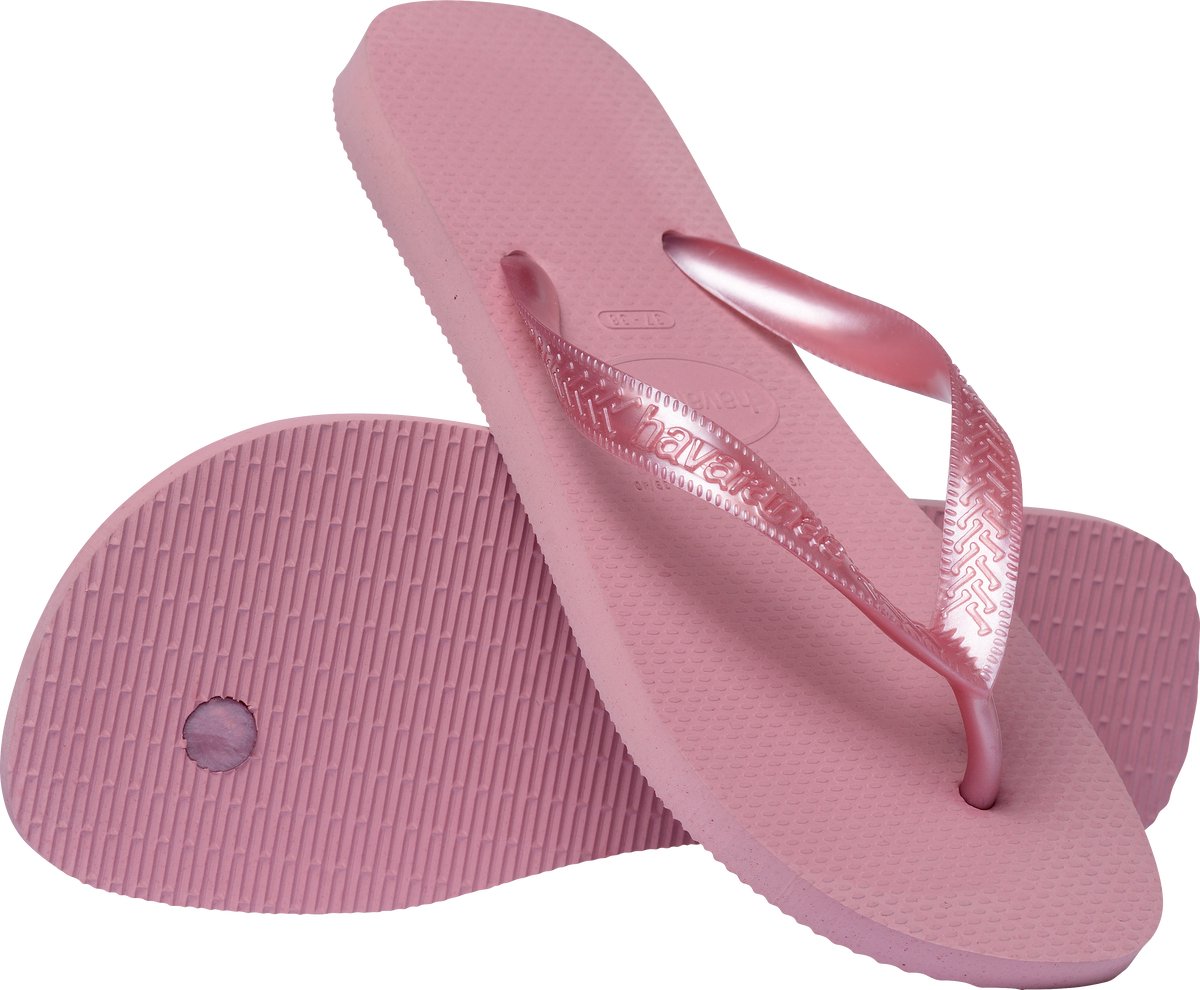 Havaianas - maat 35-36 - HAV. TOP SENSES ROSE CHIFFOM Dames Slippers - rose chiffon