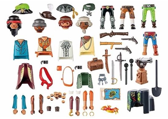 PLAYMOBIL Pirates My Figures Piraten - 71533