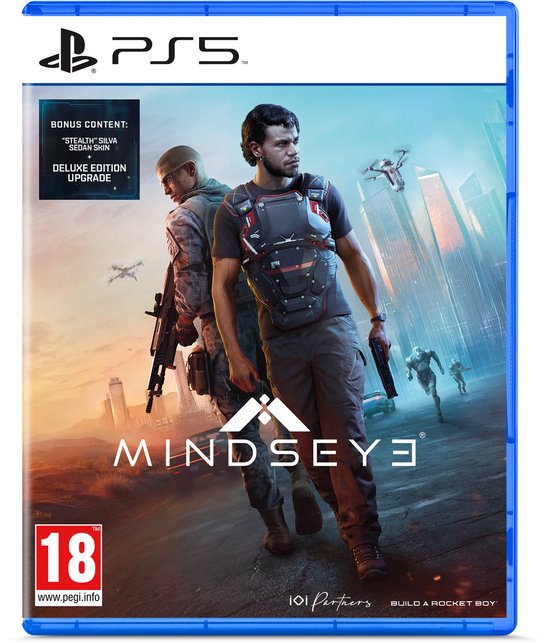 MindsEye - PS5 Advertentie, Poster, Persoon, Volwassene, Man
