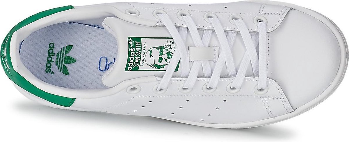 adidas - maat 38 2/3 Stan Smith Sneakers - Ftwr White-Ftwr White-Green