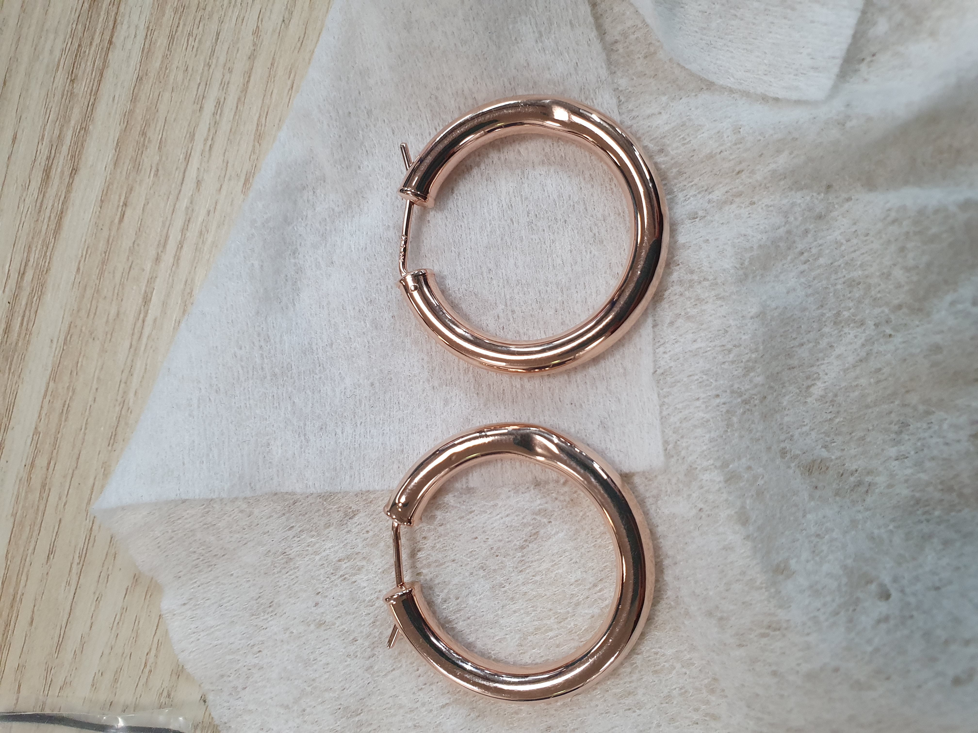 Casa Jewelry Oorringen Pirelli 40 - Rosé Verguld