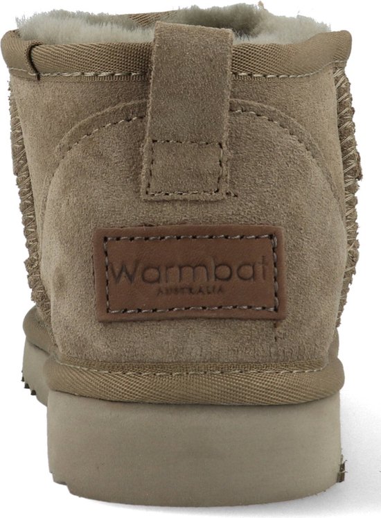 Warmbat - Maat 38 - Durack Vrouwen Laarzen - Mosgroen