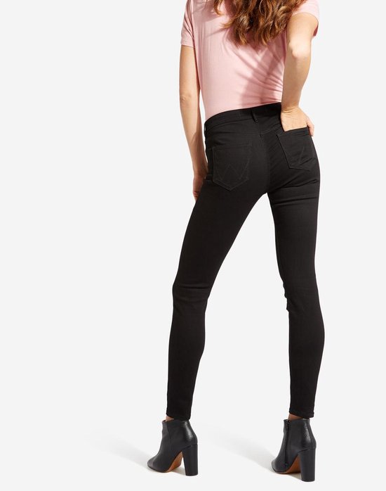 Wrangler - Maat W25 X L32 - Skinny fit Dames Jeans