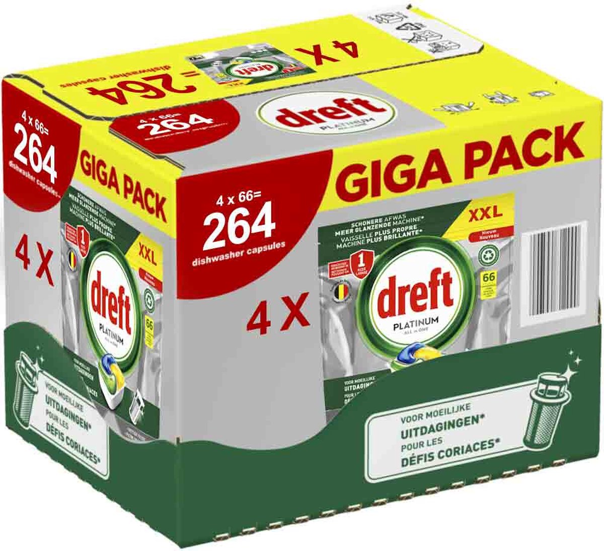 vaatwasser, tabletten, afwasmiddel, detergent, verpakking
