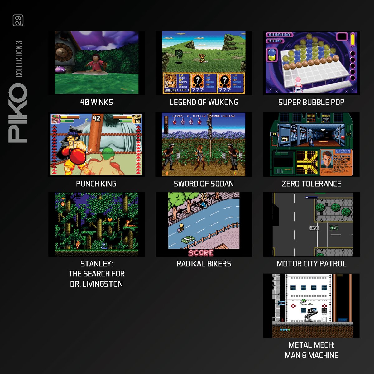 Evercade Piko Interactive - cartridge 3 (10 games) Persoon