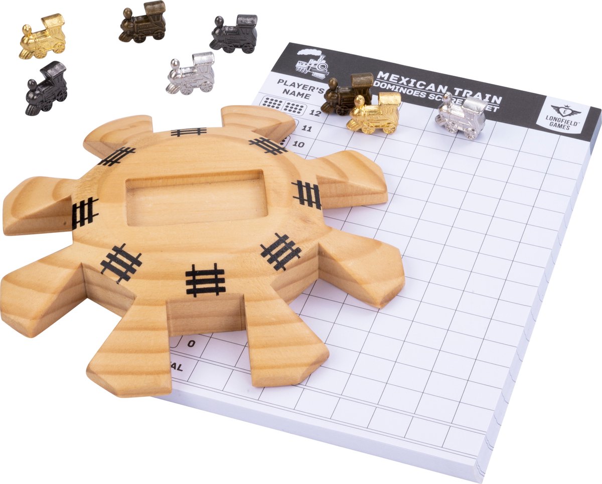 abstract shape, wooden puzzle, train motif, grid board, rail pattern