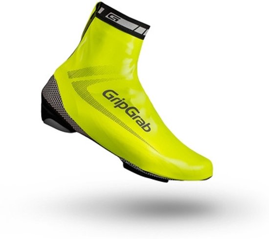 GripGrab RaceAqua Hi-Vis Overschoenen - Maat L - Geel