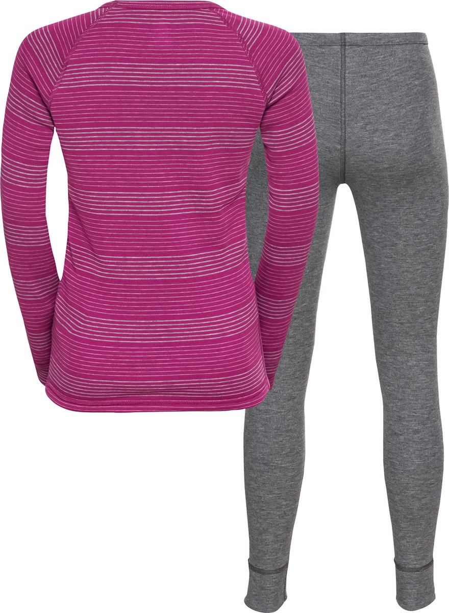 lange mouwen, magenta, legging set, kwetsbare stretch, heren/vrouwen sportkleding