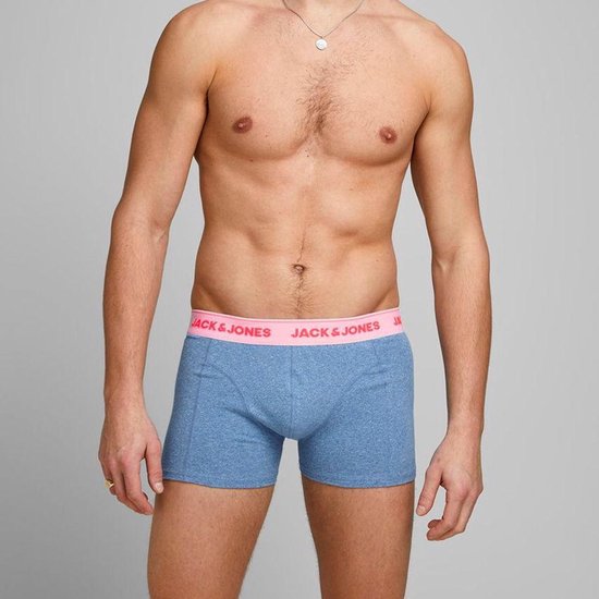 JACK&amp;JONES 3-Pack Boxershorts - Grey Melange - Maat M