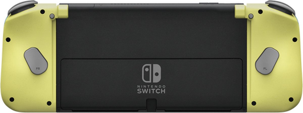 Hori Split Pad Pro Compact - Switch Controller - Licht Grijs/Geel - Nintendo Switch/Switch OLED