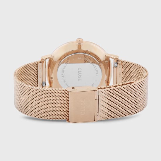 Cluse Boho Chic Mesh White, Rose Gold Colour