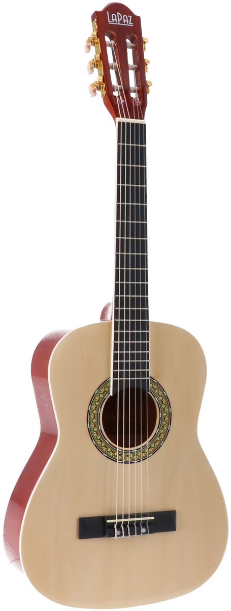 gitaar, houten top, klassieke gitaar, neutraal merk, snaren-draagbaar