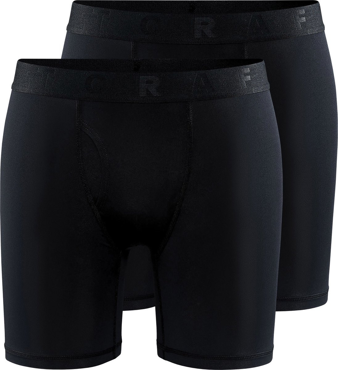 boxer, shorts, zwart, elastische band, baselayers