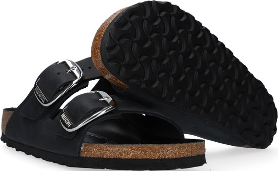 Birkenstock - Maat 41 - Arizona Dames Slippers Small fit - Black