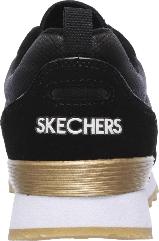 Skechers - Maat 39 - Retros Og 85 Goldn Gurl Dames Sneakers - Zwart